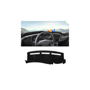 Autorder front view of dash cover showing tailored fit and protection