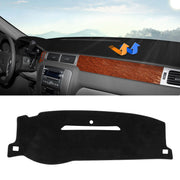 Autorder front view dashboard cover showing precise fit and protection