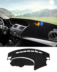 Autorder front view of dash cover showing custom fit and neat finish benefit
