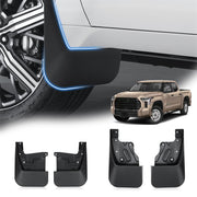 Autorder front mud flap installed on Tundra showing clean protection