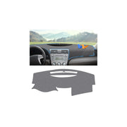 Autorder front view gray dash cover shows clean fit and enhanced dash protection
