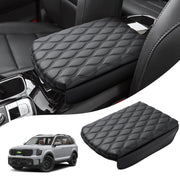 Autorder front view center console cover fits Telluride and enhances interior comfort