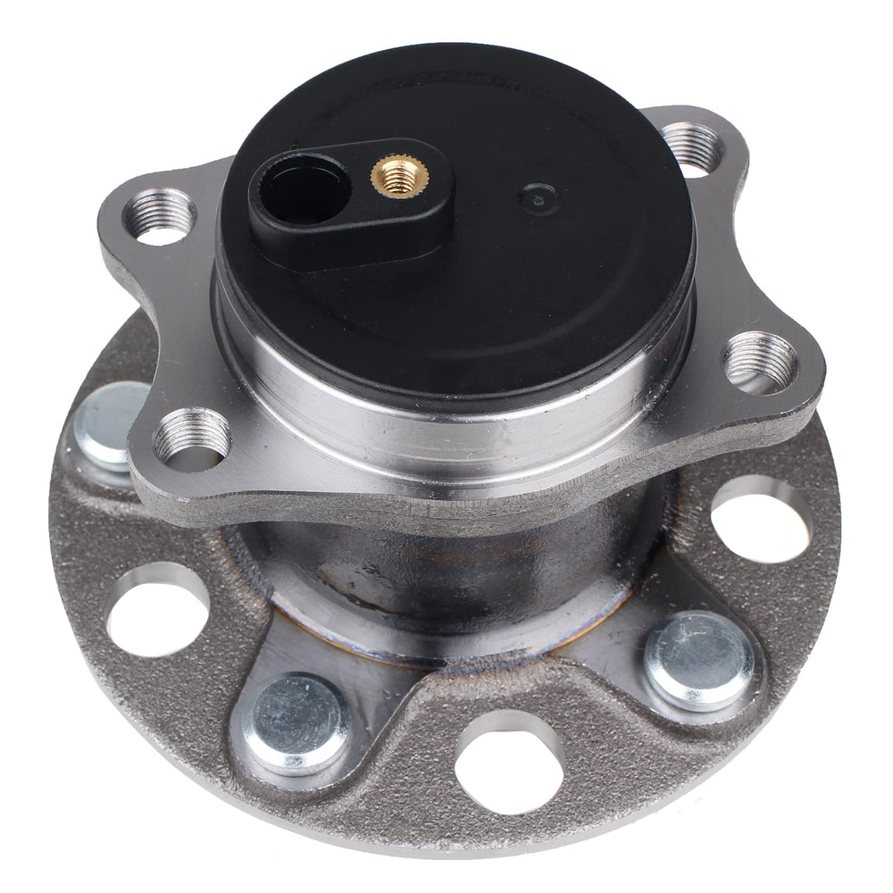 Autoround front hub view showing flange and 5-lug pattern for accurate fit