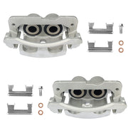 Autoround caliper front view showing bolt locations and correct fitment benefit