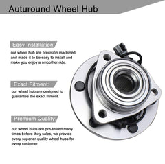 Autoround close-up of bearing seal detail illustrating durability and smoother operation benefit