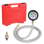 Autory front view of gauge and case showing portable protection and organization