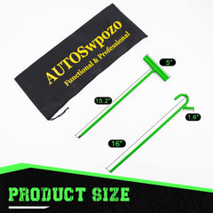 AUTOSwpozo close-up of hook tip gripping pin, secure engagement benefit