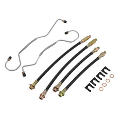 AUTOVIC front hoses kit showing proper fit and improved reliability