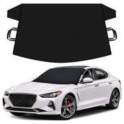 Autovir front view installed on windshield showing full coverage and protection