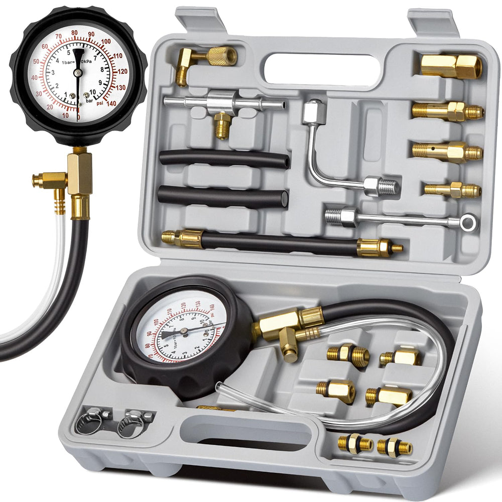 AUTOWN front-view gauge showing clear dual-scale for accurate readings