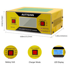 AUTTGINN cooling fan close-up for regulated temperature and extended component life