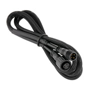 Auxbeam front view connector showing secure plug and reliable connection benefit