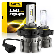 AUXITO 5202 front view showing compact plug and LED chips for easy upgrade