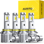 AUXITO front packaging showing bulbs and benefits