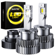 AUXITO front packaging showing bulbs and clear product benefit