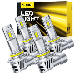 AUXITO front packaging showing 9005 9006 kit and benefits
