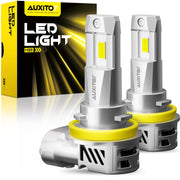 AUXITO front packaging showing bulb pair and benefits