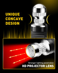 AUXITO installed on vehicle tail light improving brake signal clarity