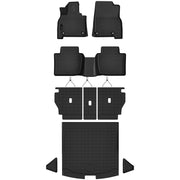 AUXKO front passenger mat showing custom fit and full coverage