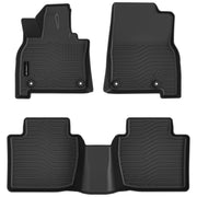 AUXKO front mats overhead view showing precise fit and coverage