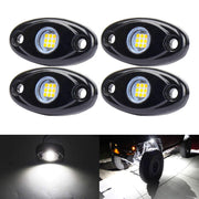 AUXMOTEC front view pod showing durable housing and reliable illumination benefit
