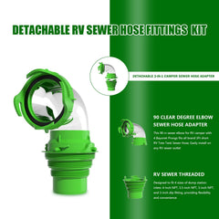 AVERON 4-in-1 threaded adapter detail illustrating multi-inlet compatibility