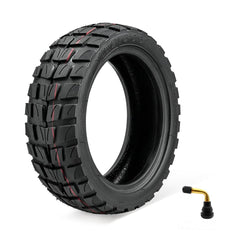 AVOKIN front view of 10x2.75-6.5 tire showing profile and fit benefits