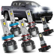 AWALITED front view of boxed bulb kit shows full replacement set benefit