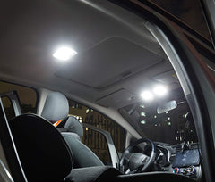 AWALITED map and vanity lights installed showing improved mirror illumination