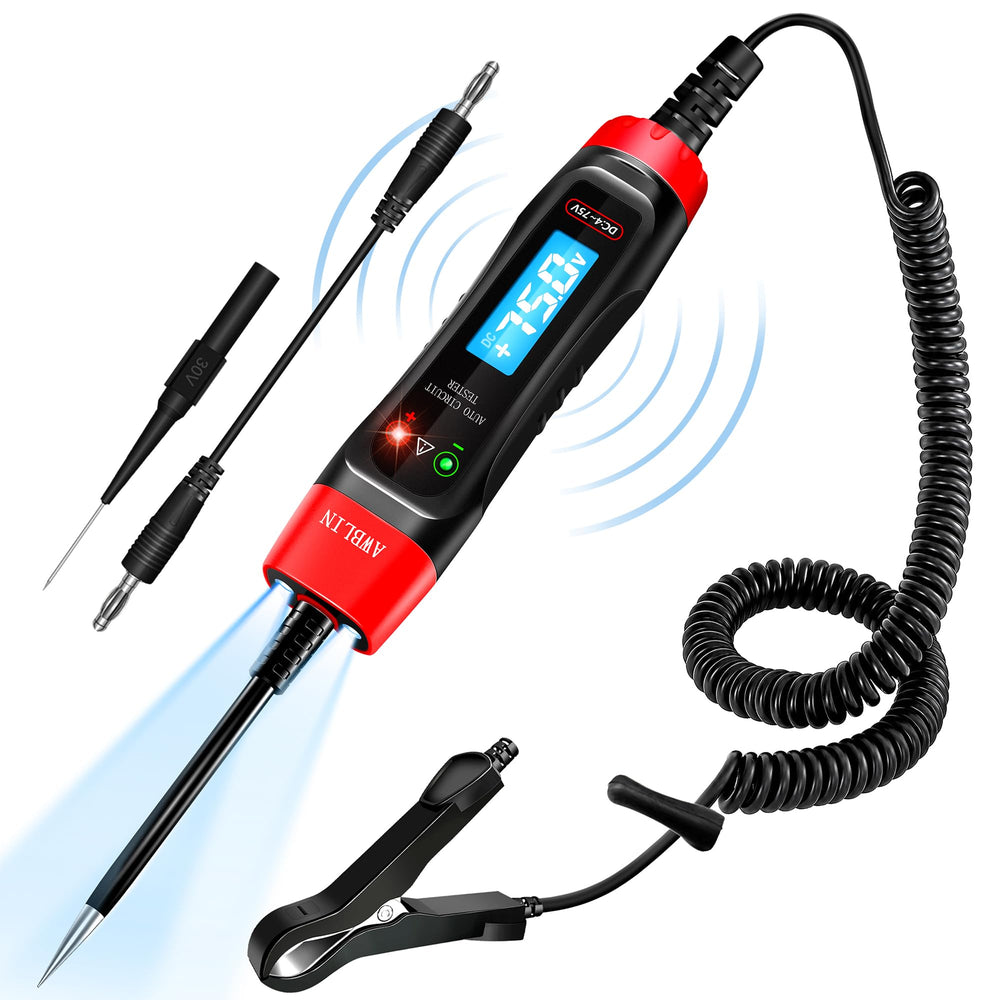 AWBLIN front view showing handle and LCD for fast voltage readings