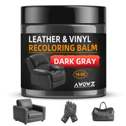 AWOWZ jar front view showing label and dark gray balm for quick recognition and storage benefit