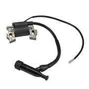 awtetpje ignition coil front view showing bolt pattern and connector, robust fit benefit