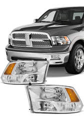 AXLAHA front assembly chrome for Dodge Ram showing clean styling and fitment benefit