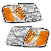 AXLAHA front assembly pair showing chrome finish and improved visibility