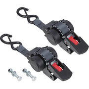 Ayaport front mounted view showing quick-access retractable straps and tidy storage