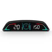 AZIJYV B3 front display showing speed and RPM for easier monitoring
