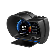AZIJYV P6 front panel showing clear speed and icons for safer driving
