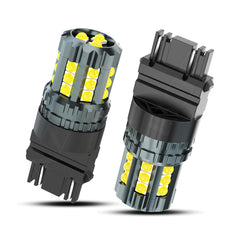AZQOP front packaging showing two 3157 bulbs and quick install benefit