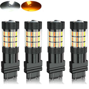 AZQOP front packaging showing 3047 LED bulbs and included pairs for easy swap