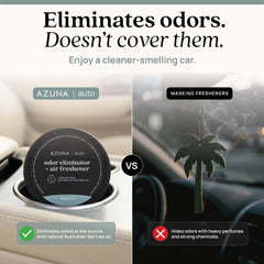 close-up of Azuna pod texture highlighting plant-powered, tea tree formula benefit