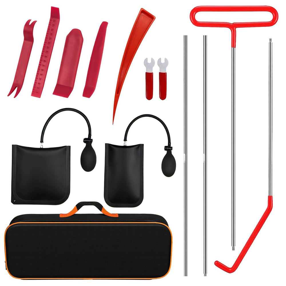 BAIBOSHI front view of stainless steel tools showing durable construction and easy handling