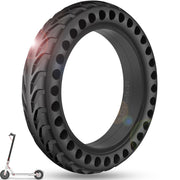 BANGTING front view of the 8.5x2.0 solid scooter tire showing full profile and labeling, durable replacement