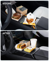 BASENOR folded tray slim profile for compact storage benefit