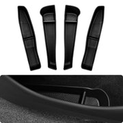 BASENOR front view showing door tray fit and neat organization