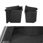 BASENOR trunk organizer front view showing neat cargo containment for tidy storage