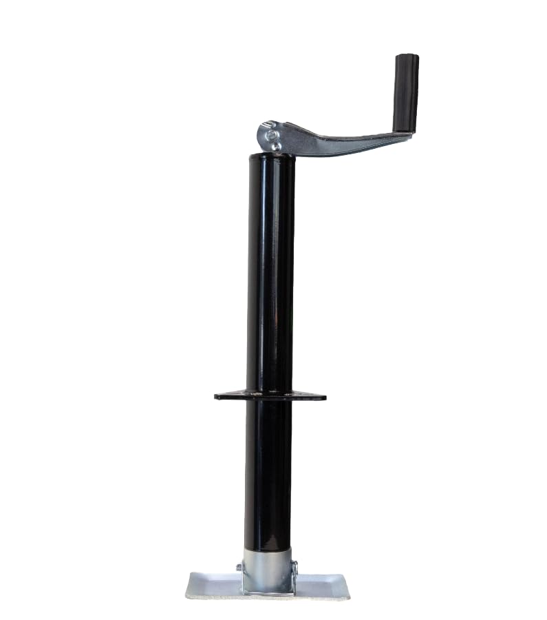 Bastion Distribution jack front view showing sturdy frame and footpad for stable support