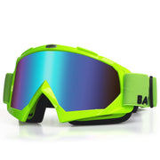 BATFOX front view green goggles showing full-face coverage and protection