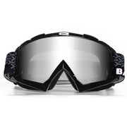 BATFOX front view showing goggles and packaging, durable protection