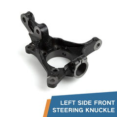 Baxzl knuckle mounting face closeup showing precise bolt pattern for exact fit