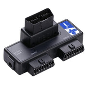 bbfly front view of B33 splitter showing dual ports and compact design for easier installations